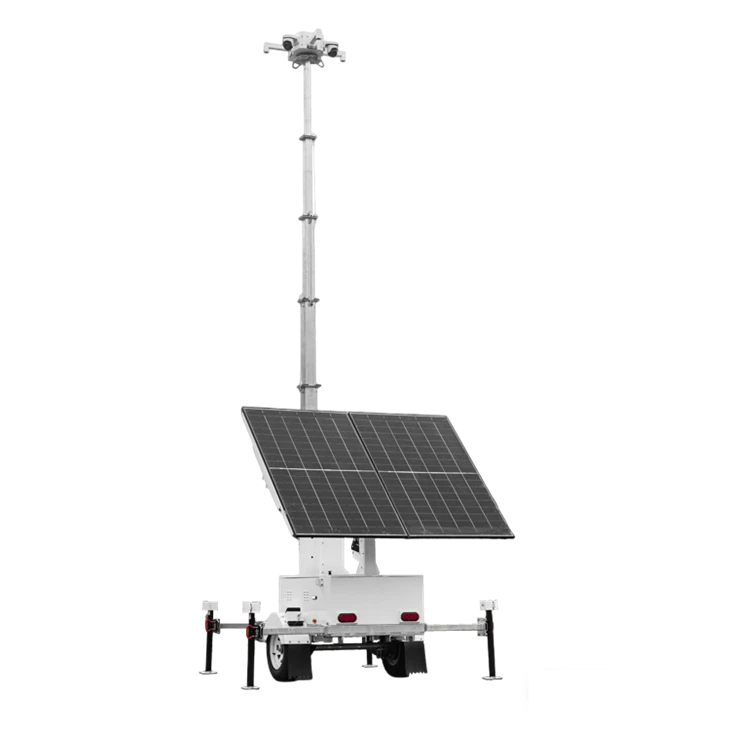 Mobile Solar Power Trailer factory
