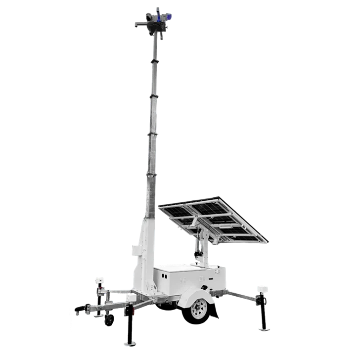 Solar CCTV Trailer